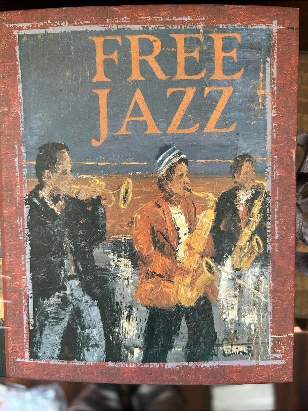 Free Jazz Notebook - Orange Cover